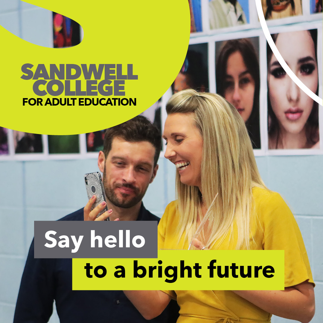Sandwell College Facebook ad