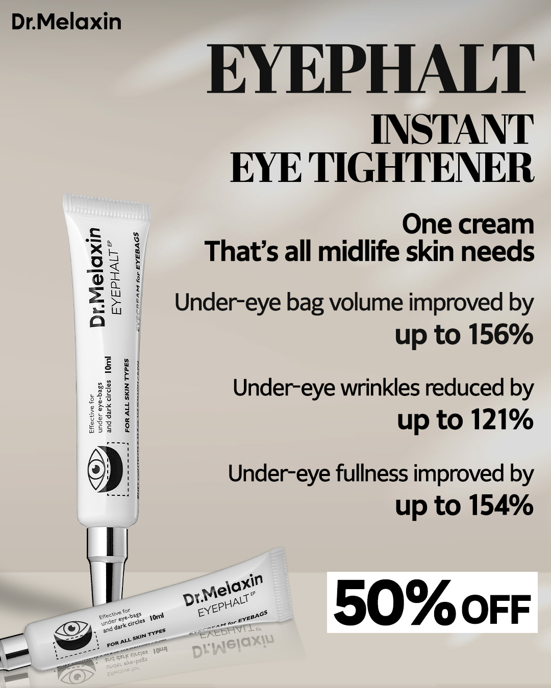 Dr.Melaxin UK Facebook ad