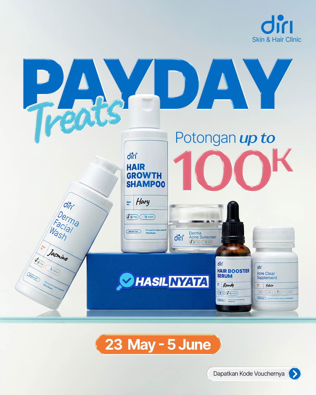 Diri Care Facebook ad
