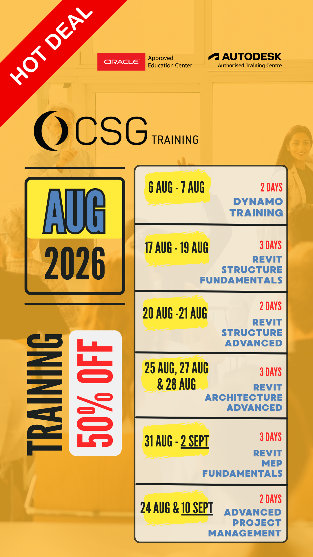 CS Global Group Pte Ltd Facebook ad from Aug 5, 2026
