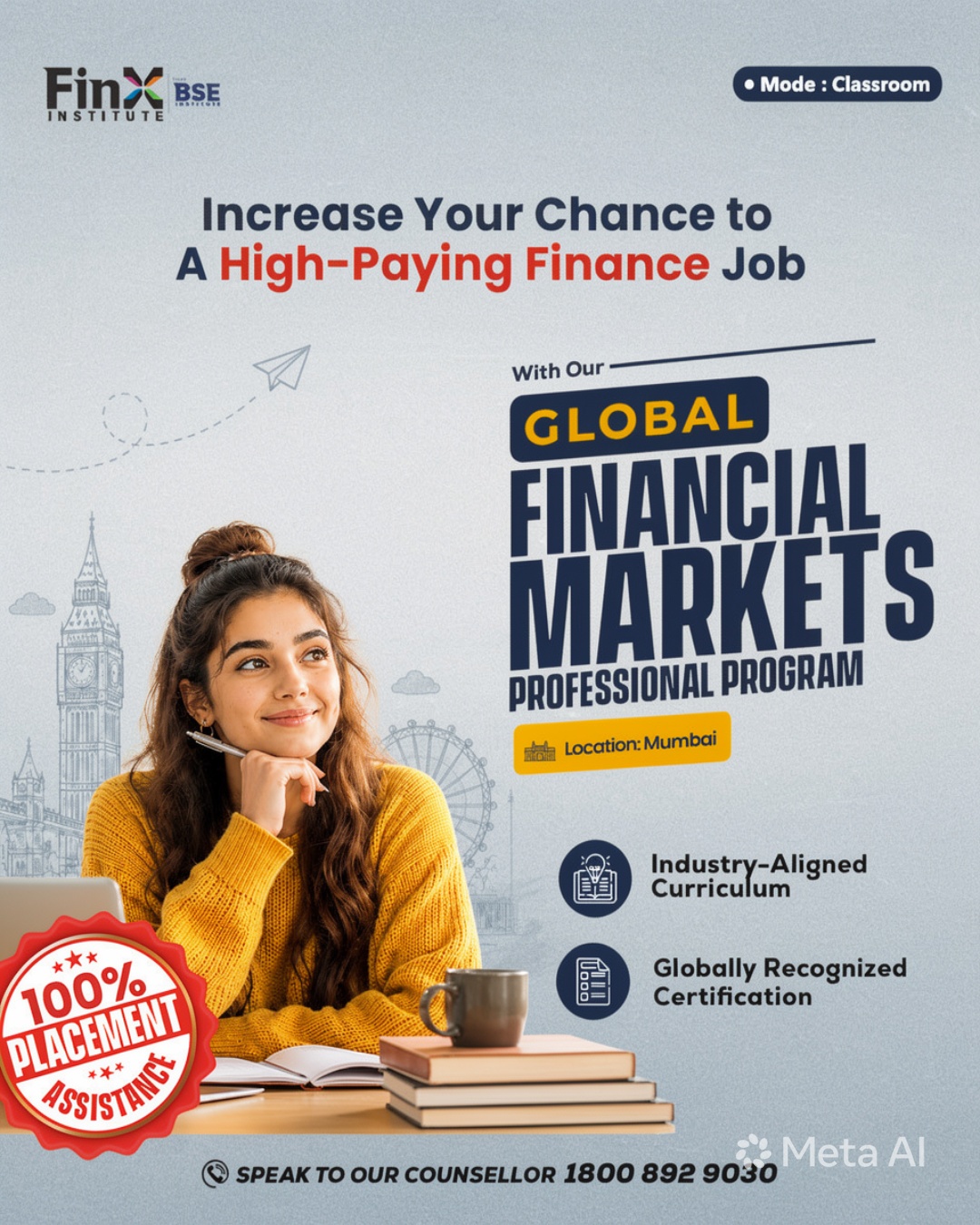 FinX Institute Facebook ad