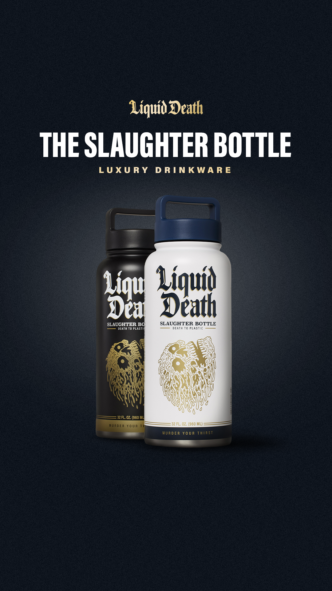 Liquid Death Facebook ad