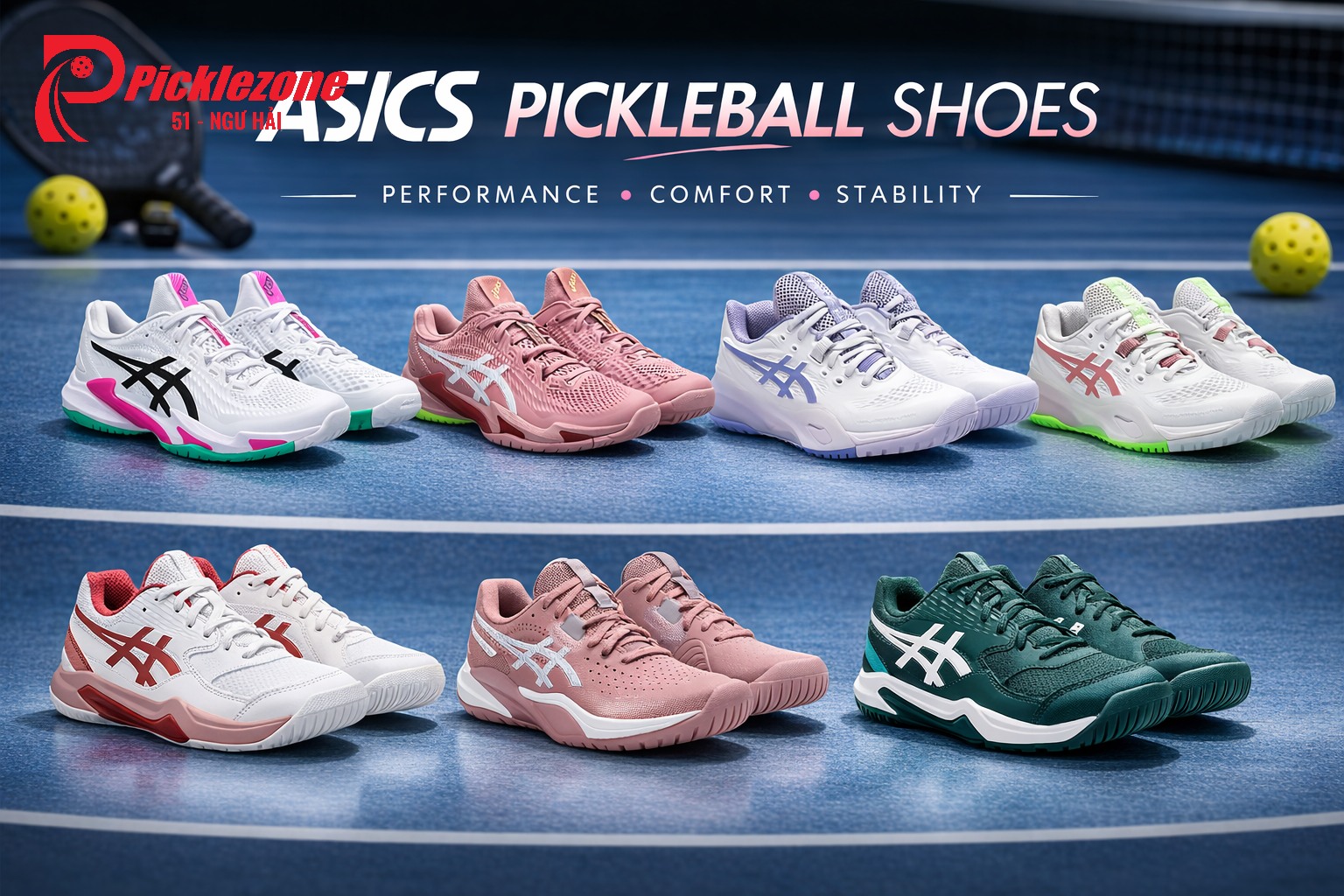 Giày Chơi Pickleball - Tại Picklezone 51 Ngư Hải Facebook ad: GIÀY CHUẨN CHƠI PICKLEBALL Tại @Picklezone - 51…