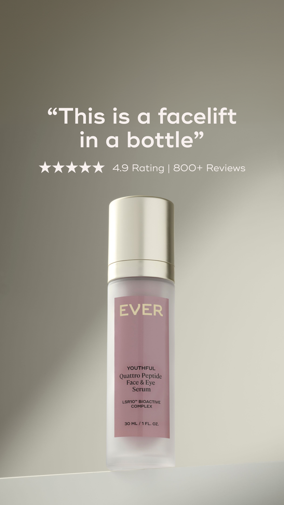 EVER Cleanical Skincare Facebook ad