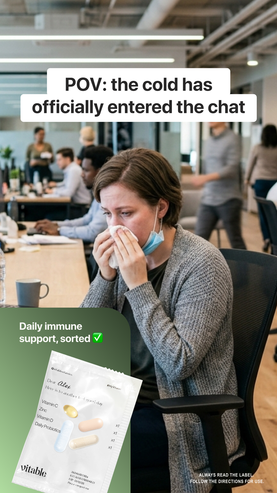 Vitable Facebook ad from Jul 6, 2026