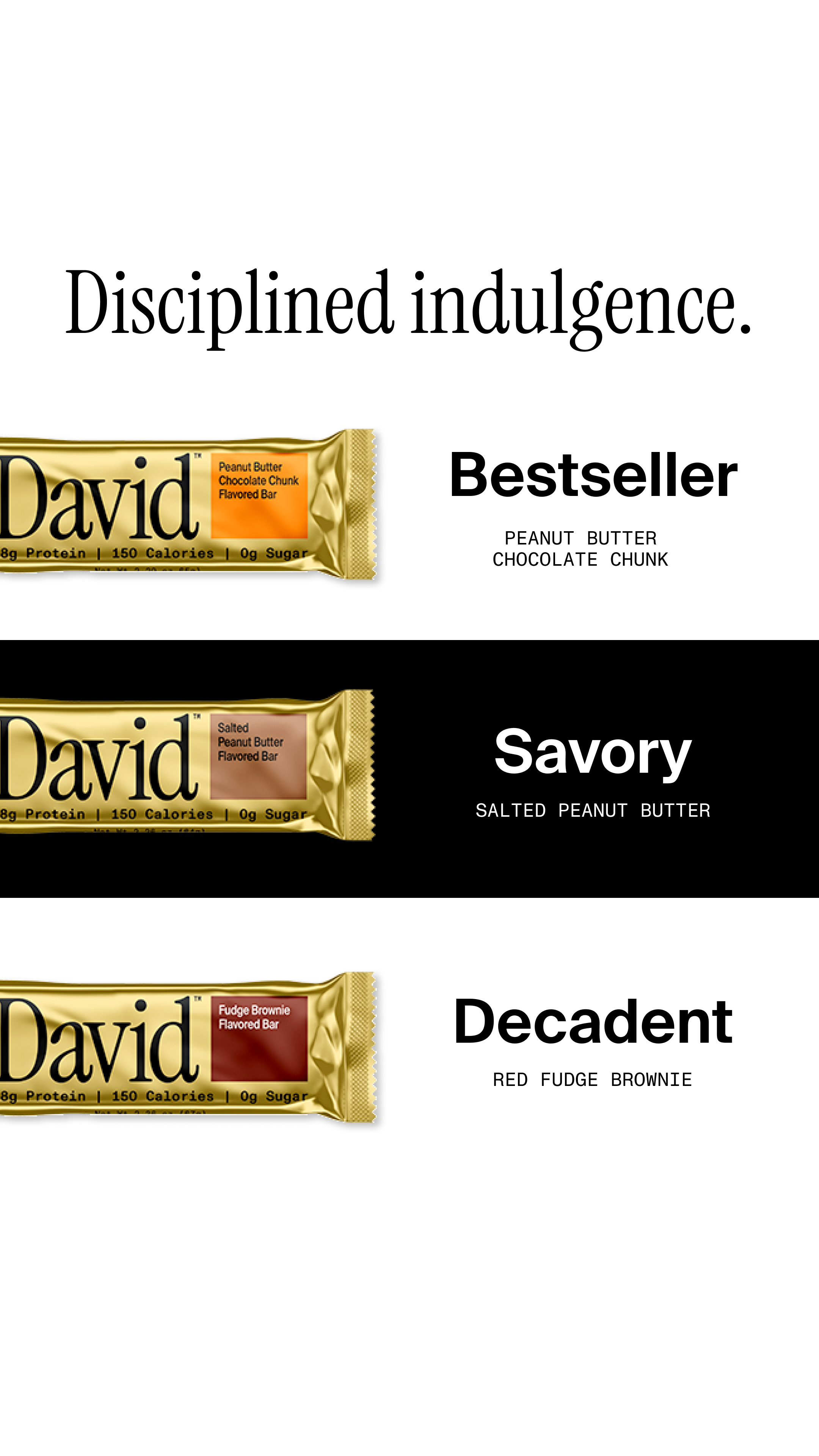 David Protein Facebook ad