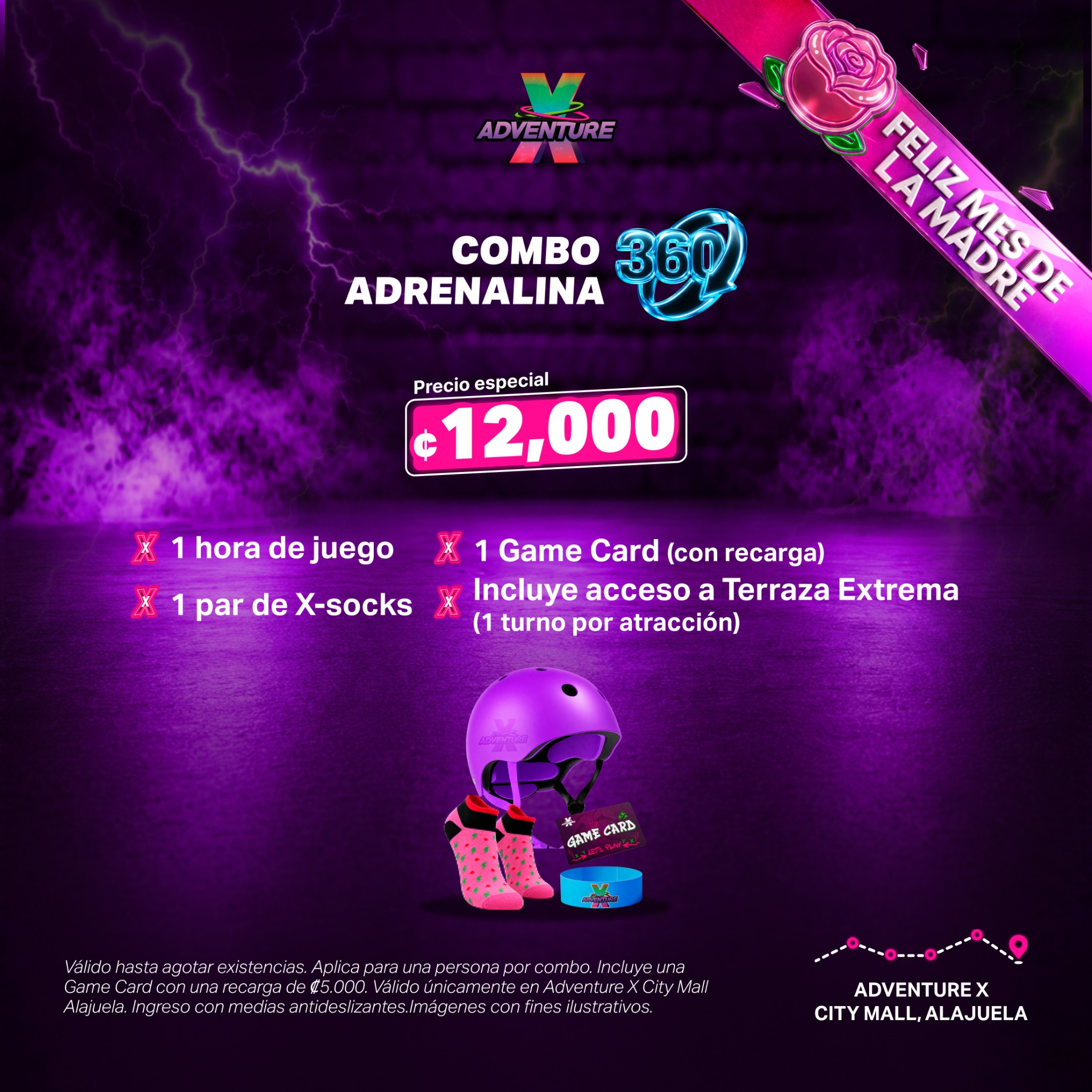 Adventure X Costa Rica Facebook ad