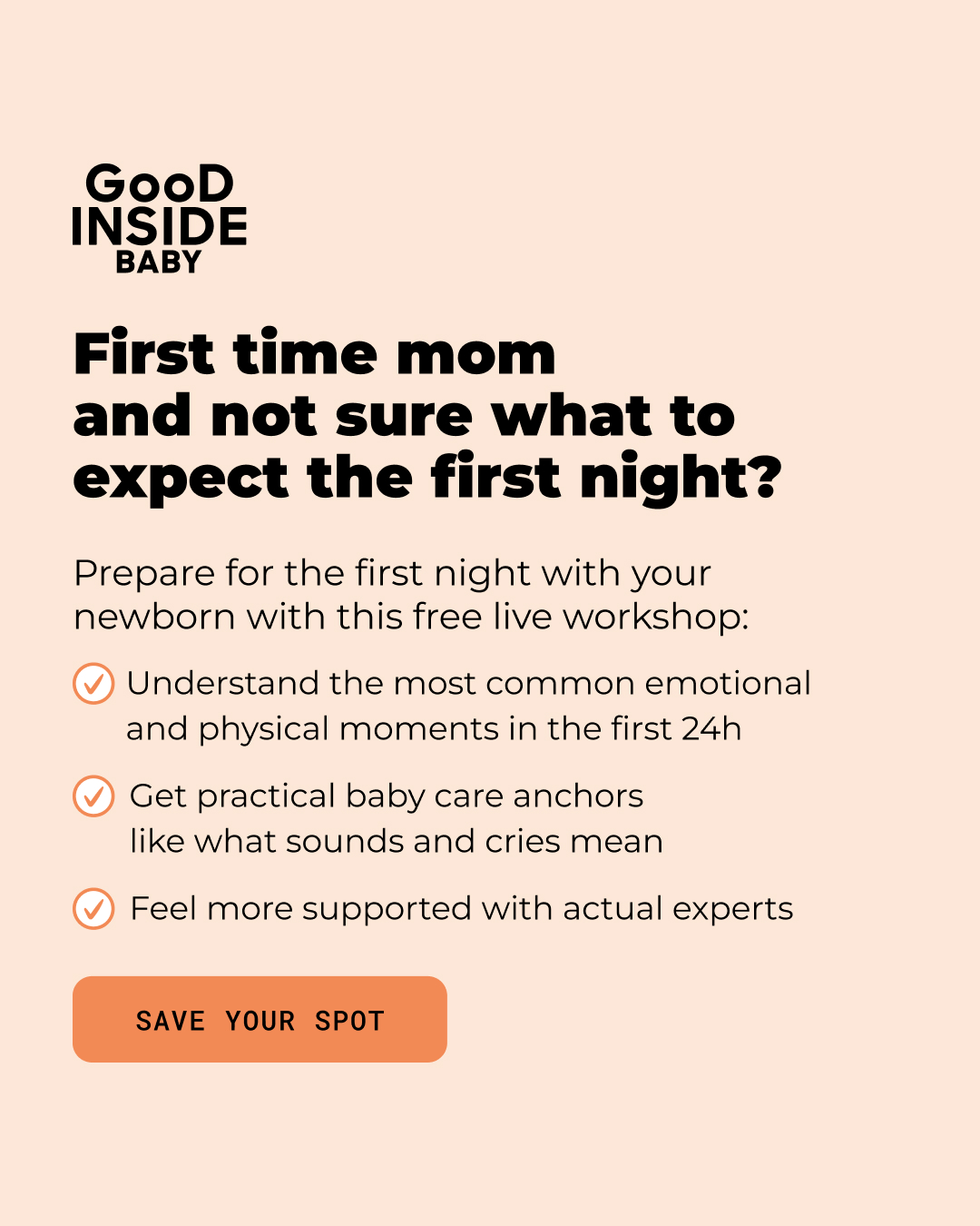 Good Inside Baby Facebook ad