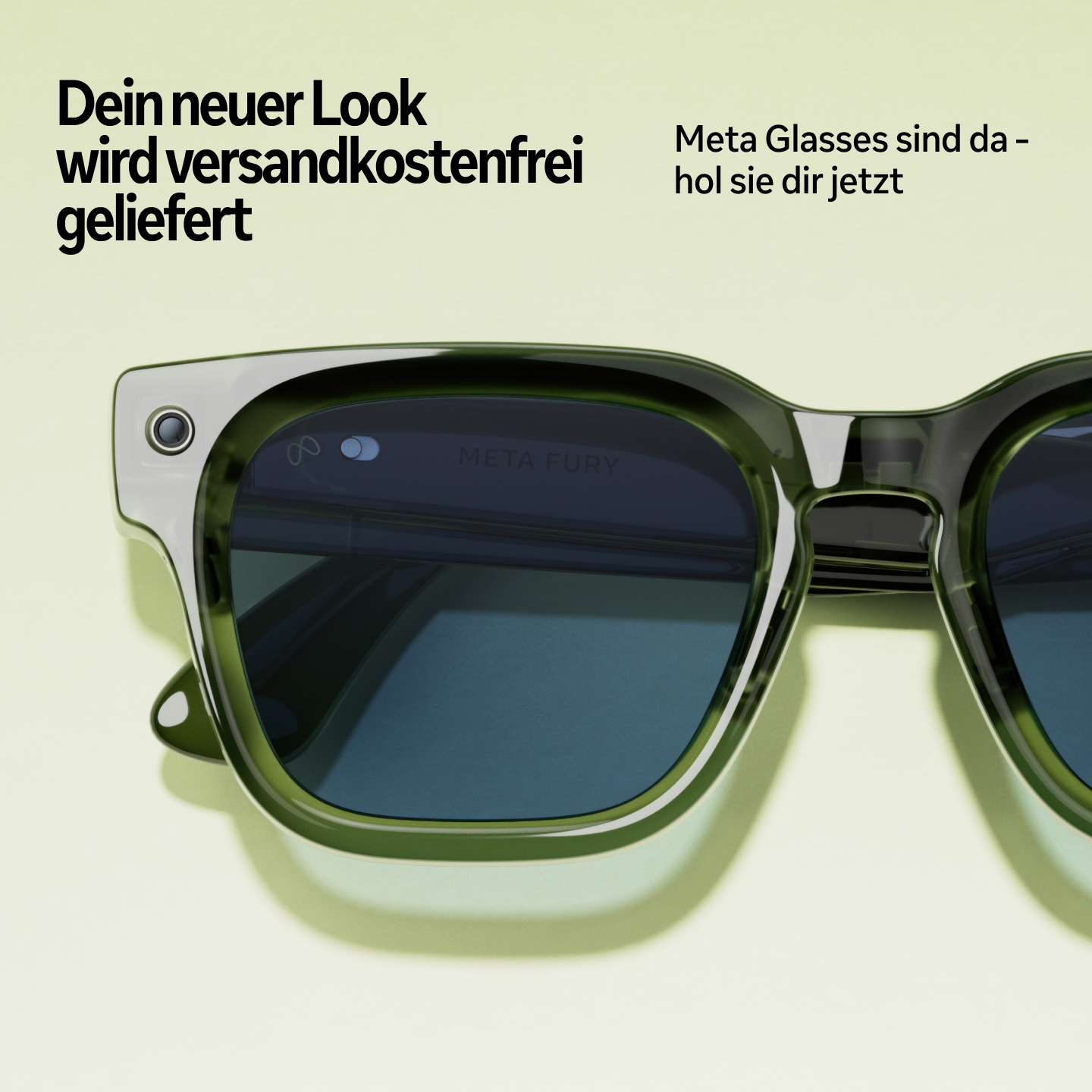 Meta Facebook ad: Entdecke Meta Glasses