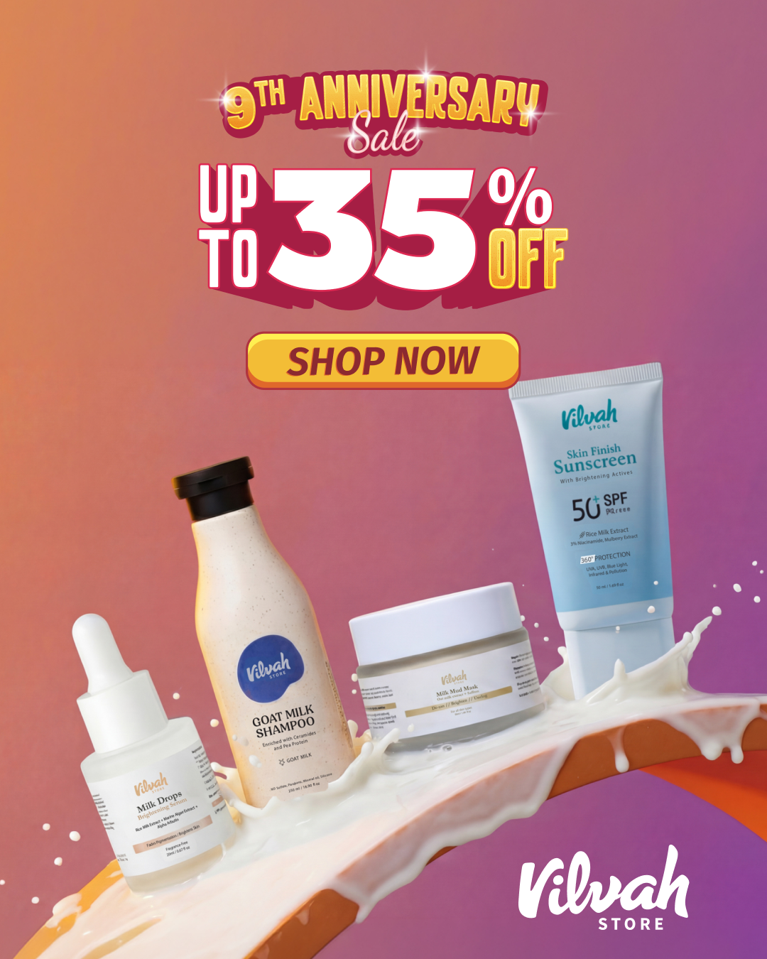 Vilvah store Facebook ad
