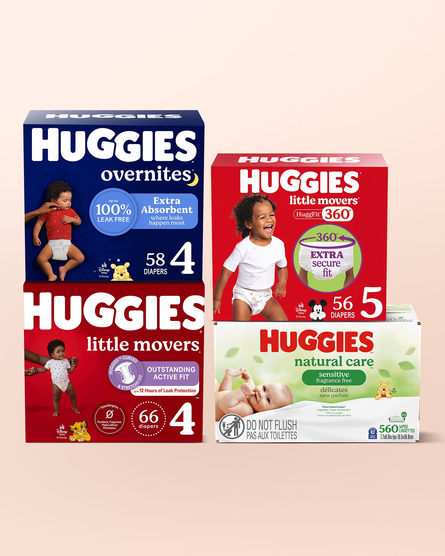 Target Facebook ad: Huggies