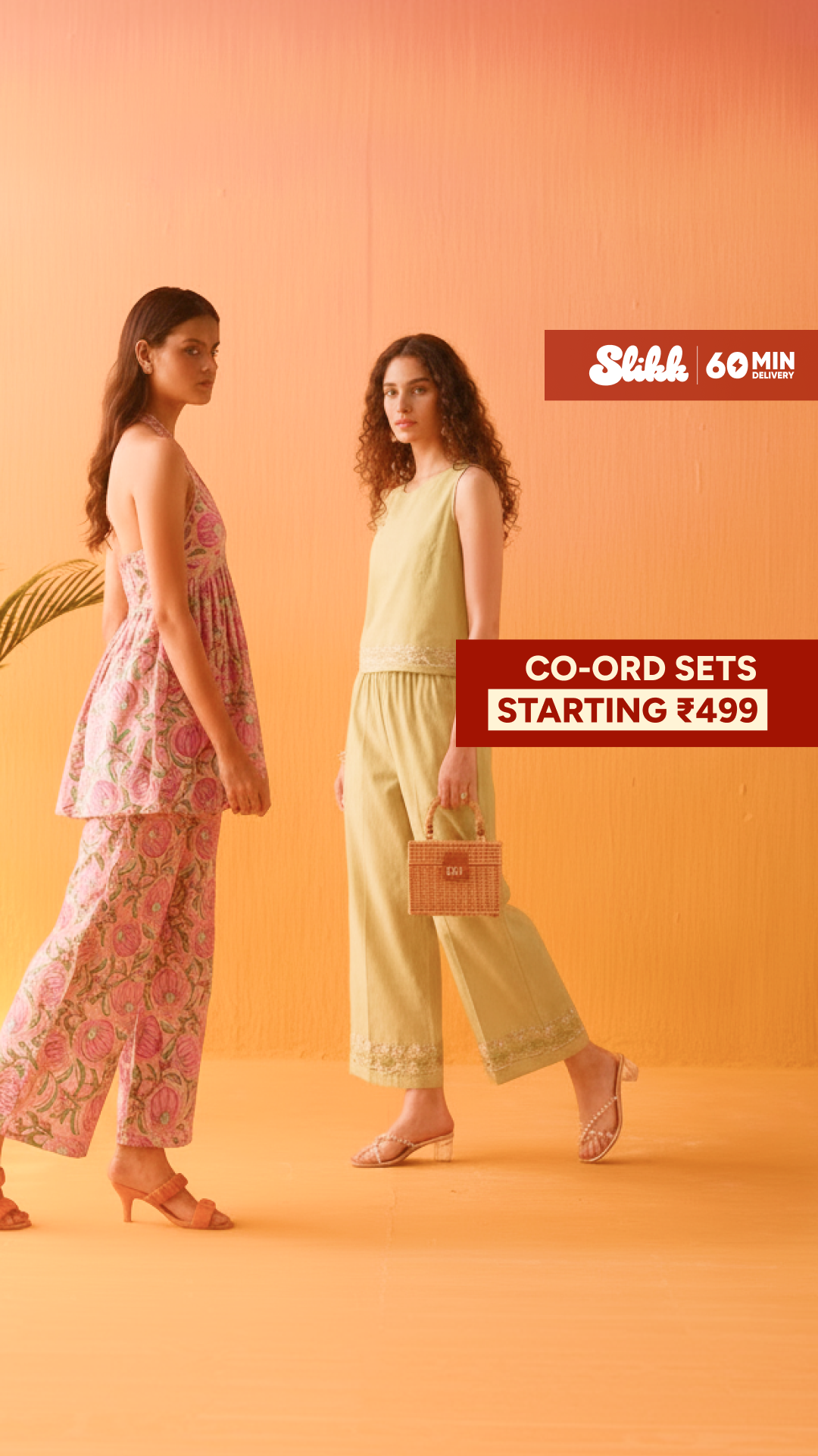Slikk: Fashion in 60 Mins Facebook ad