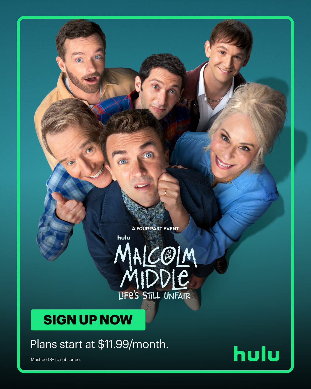 Hulu Facebook ad