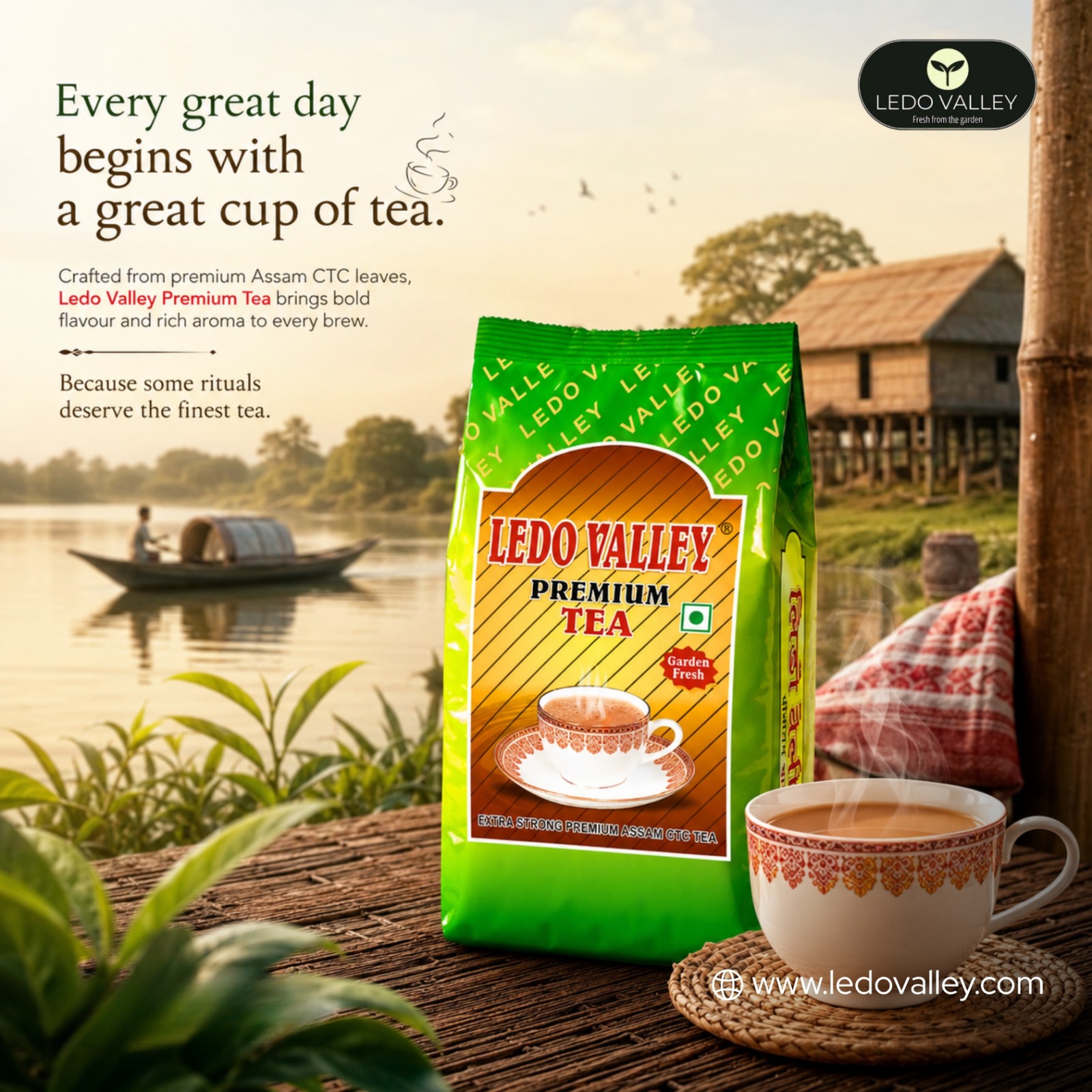 Ledo Valley Assam Tea Facebook ad