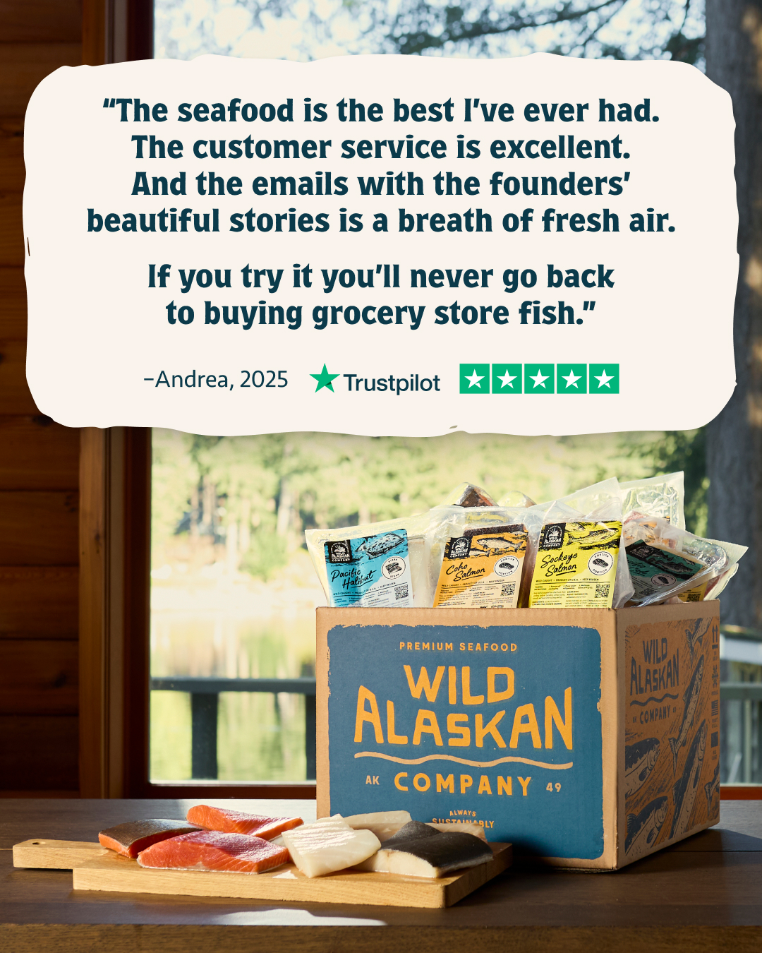Wild Alaskan Company Facebook ad
