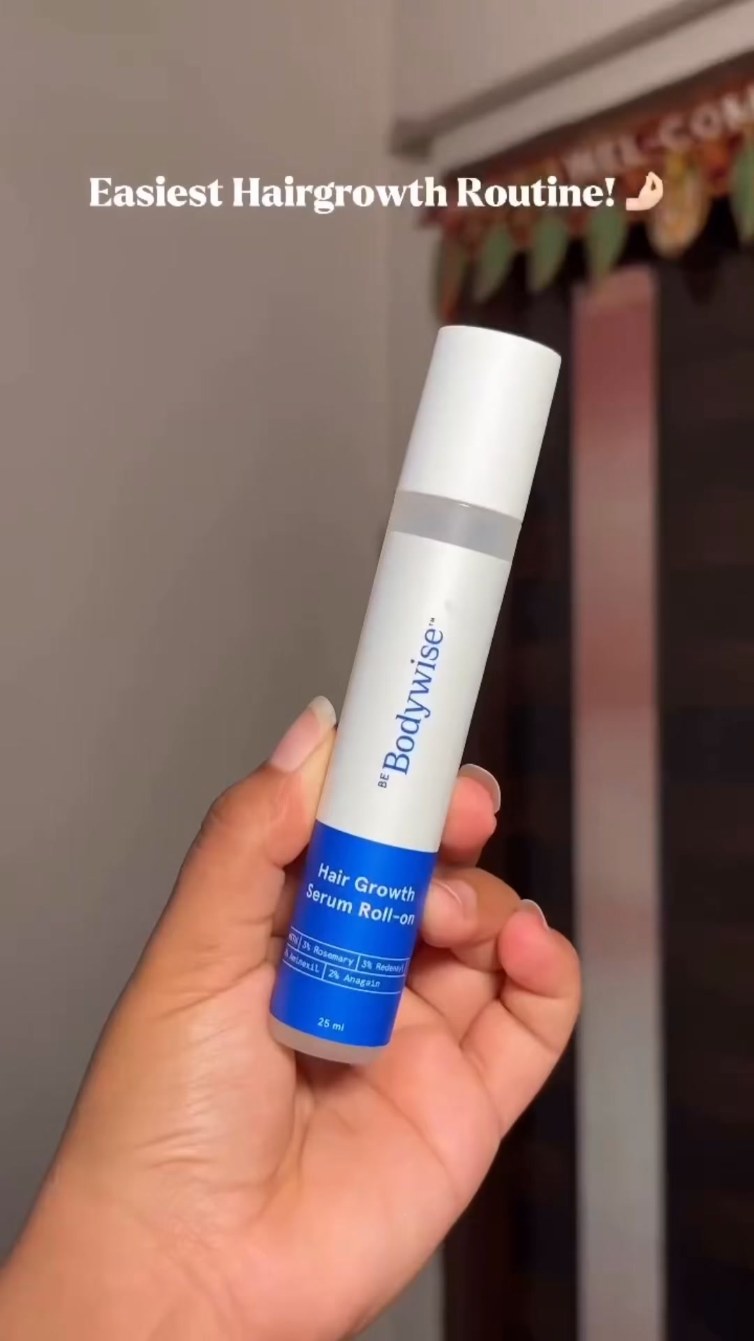 Be Bodywise Facebook ad: Get faster hair growth!