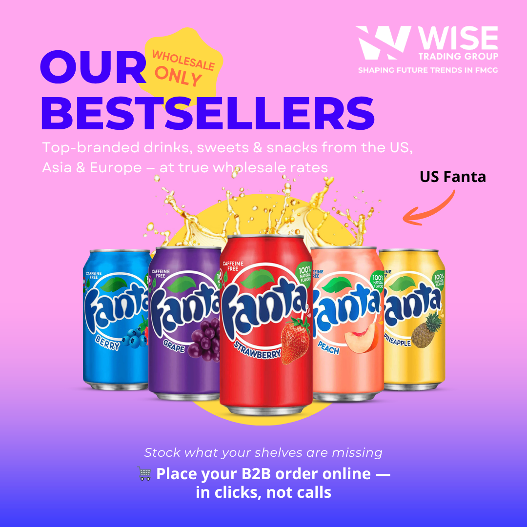 Wise Trading Group Facebook ad: US-exclusive Fanta
