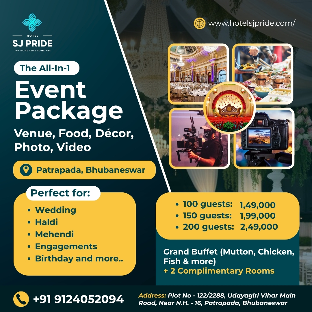 HOTEL SJ PRIDE Facebook ad: All-In-1 Event Package Is Here
