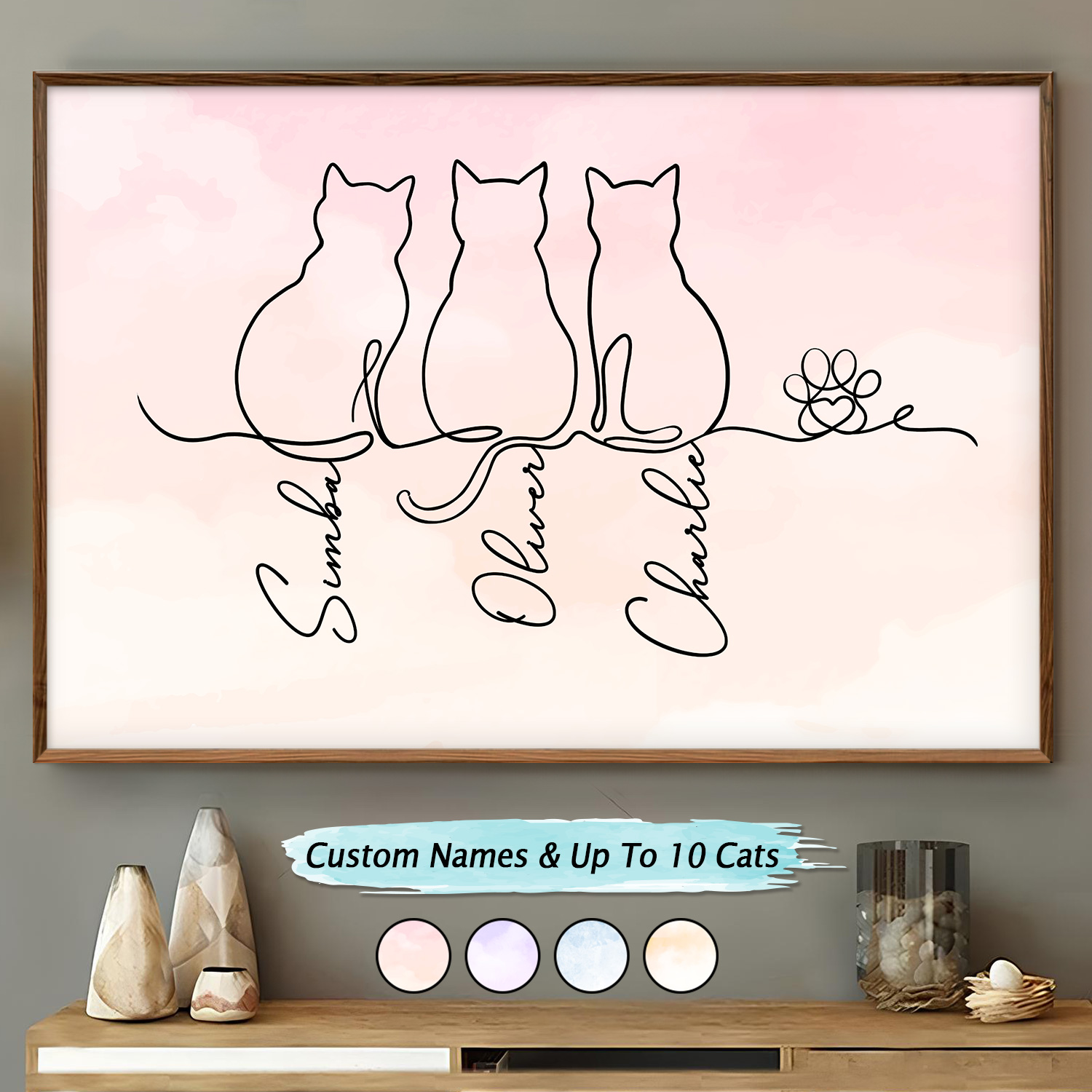 Wander Prints Home Decor Facebook ad