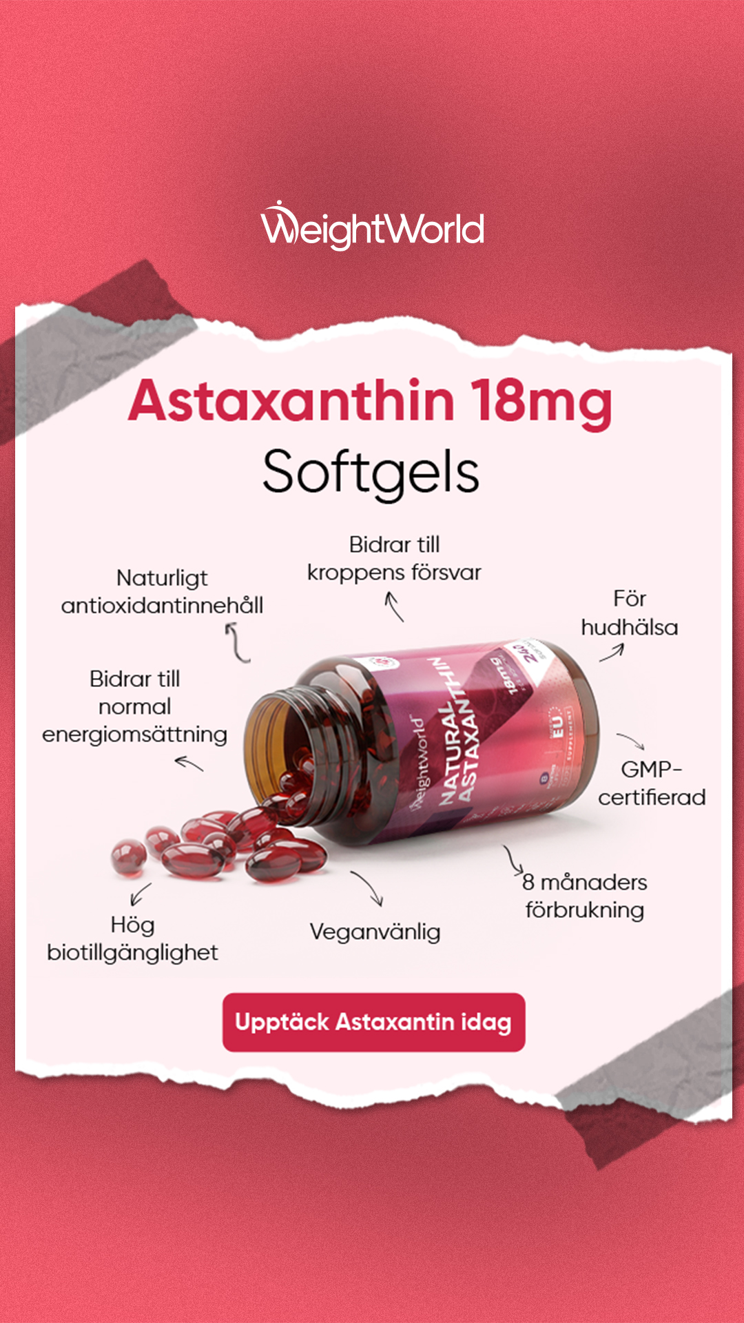 WeightWorld.se Facebook ad