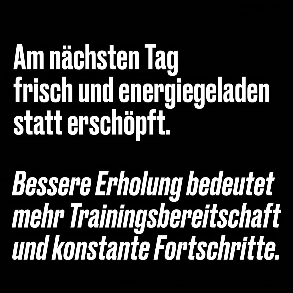 Apotheken Kompass Facebook ad: Warum du nach dem Training noch Tage platt bist