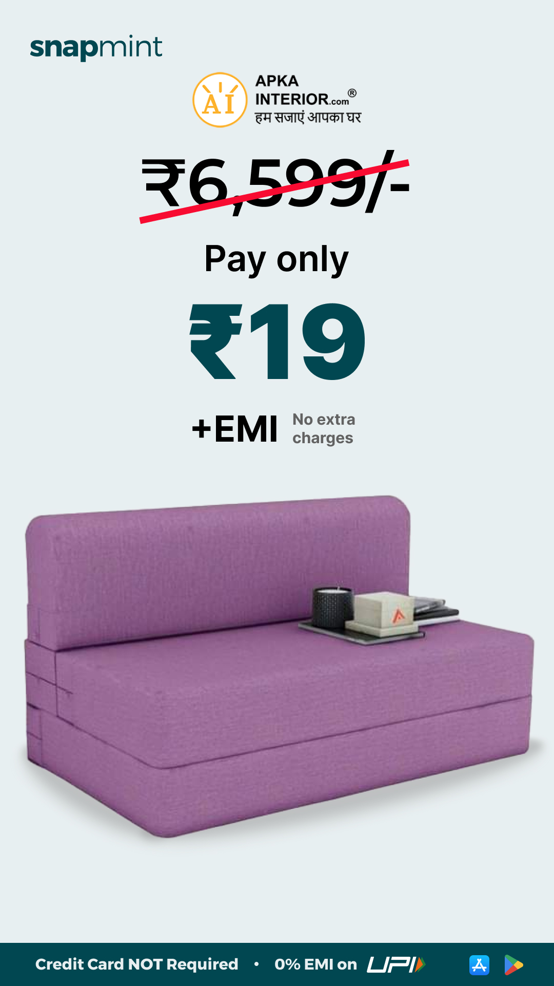 Snapmint Facebook ad