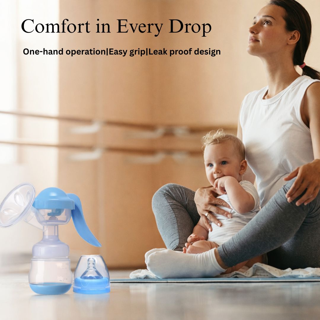 Cute'n'Cuddle Facebook ad: Manual Breast Pump Silicone Breastfeeding Milk Pump…