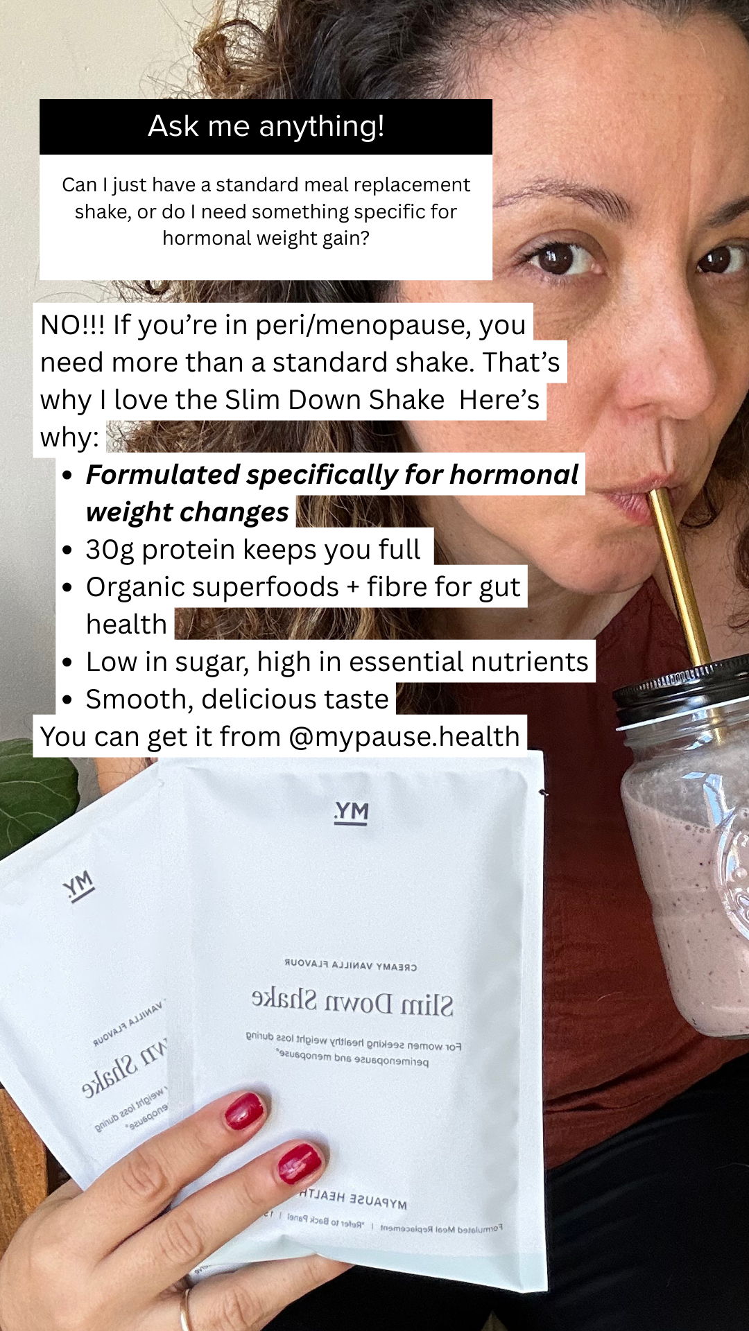 MyPause Health Facebook ad