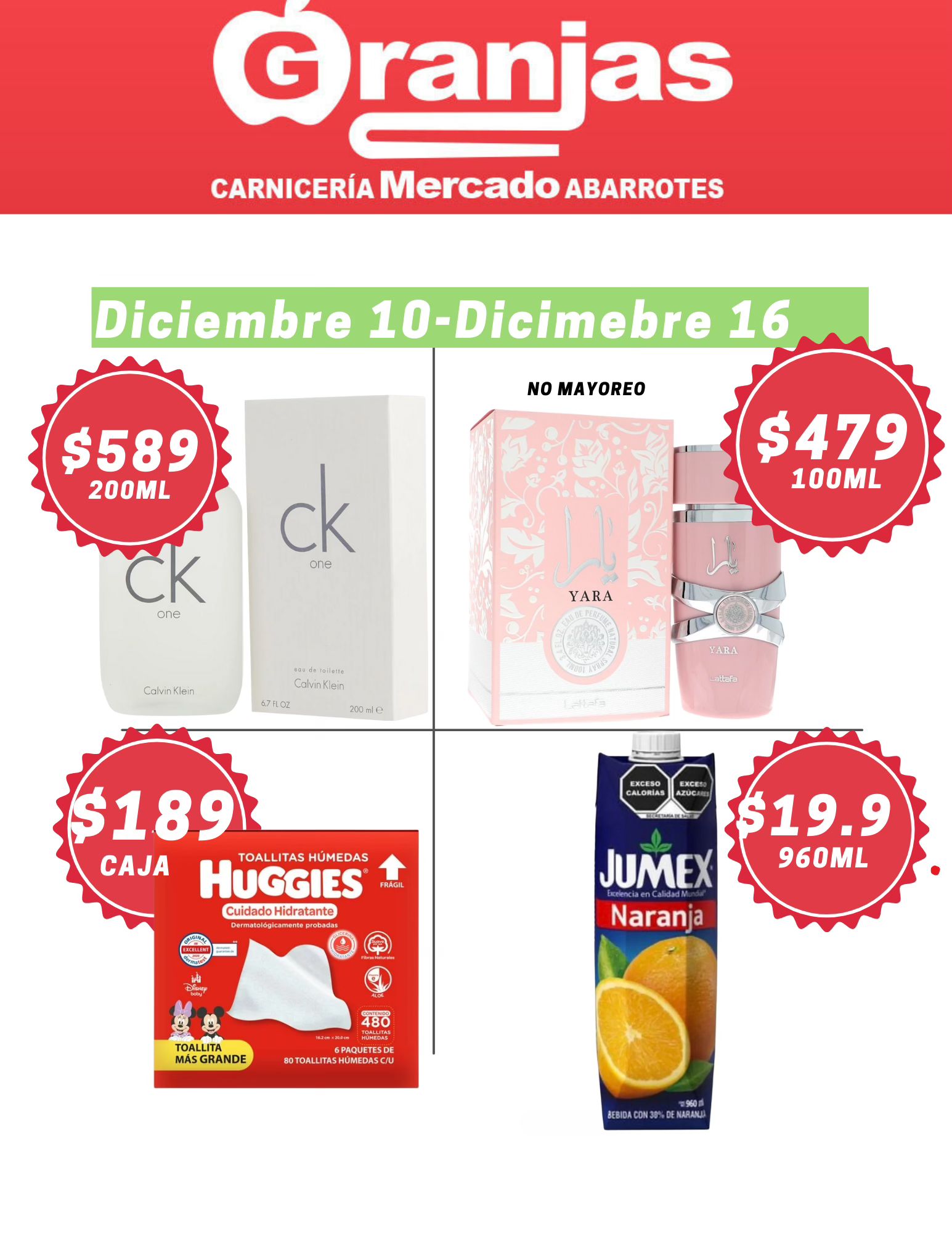 Mercado granjas Facebook ad