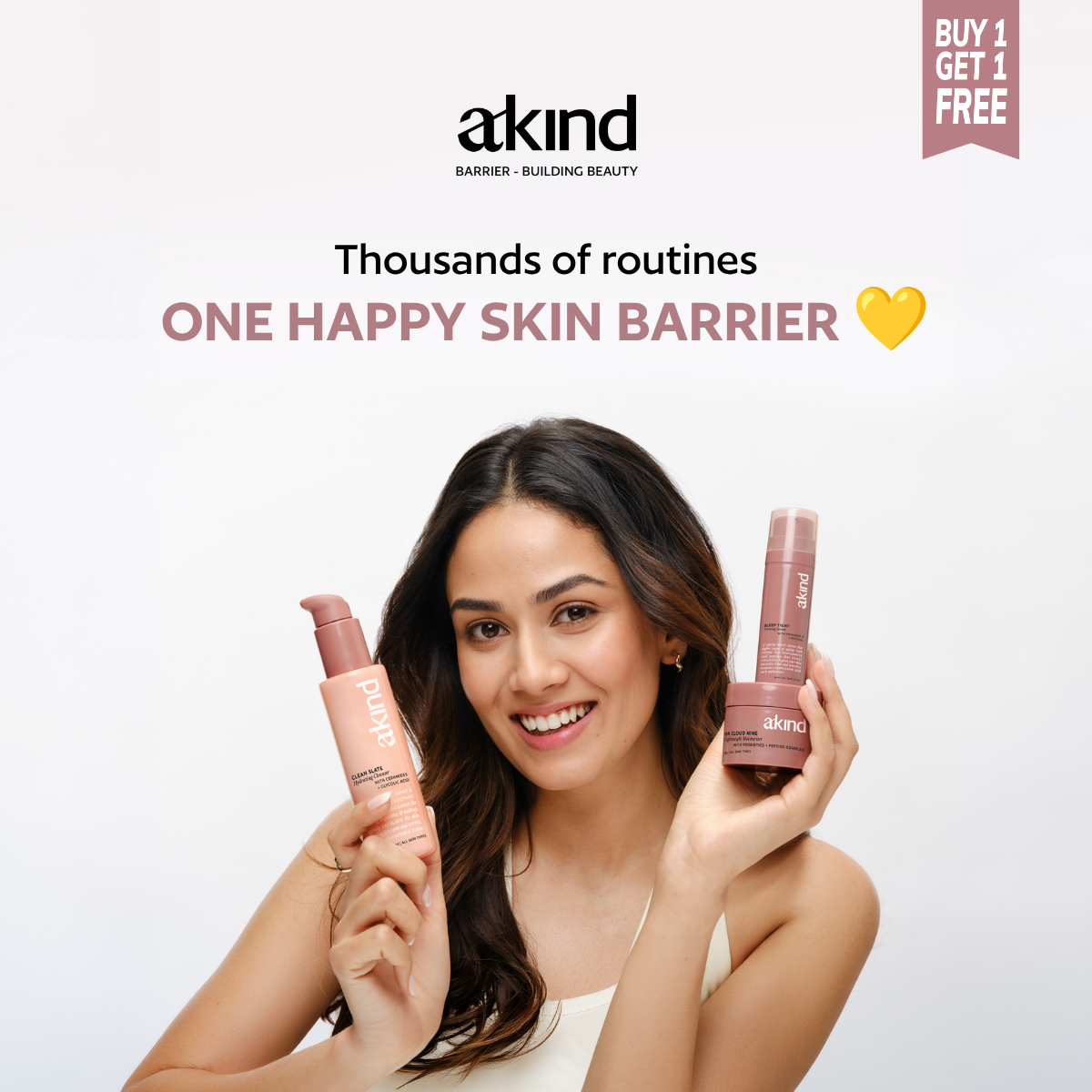 Akind Beauty Facebook ad