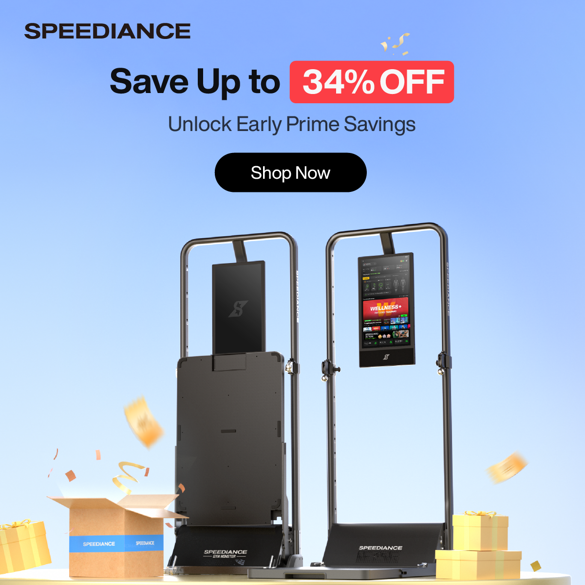 Speediance Facebook ad
