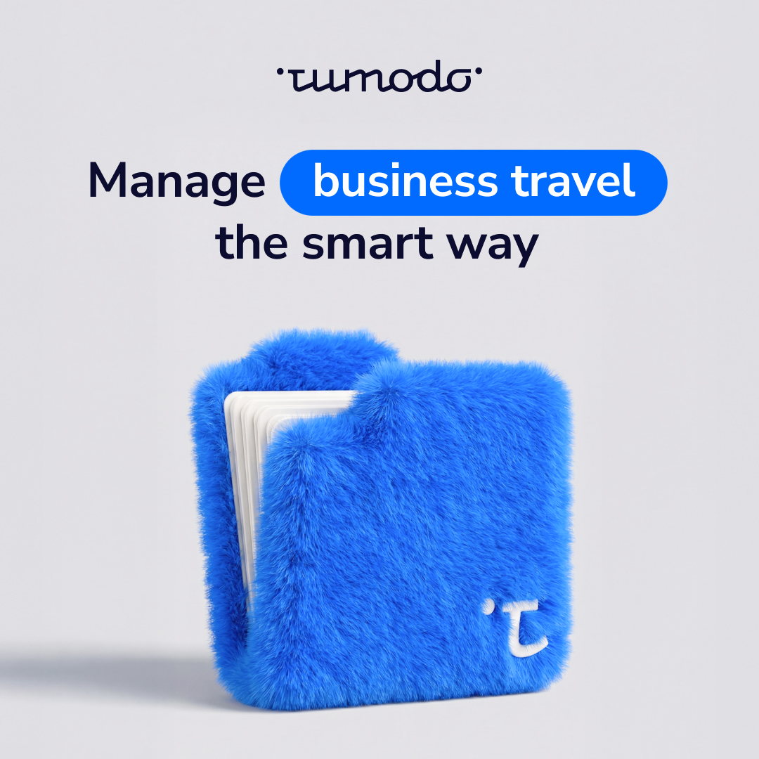 Tumodo - Corporate Travel Platform Facebook ad: Control Business Travel Before It Hits Your Budget