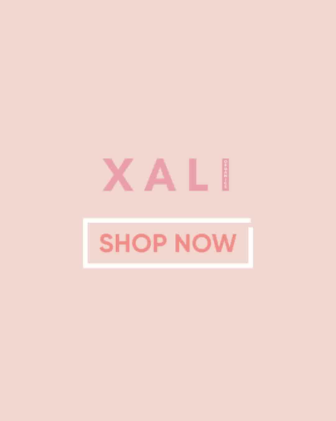 Xali Organics Facebook ad: The natural way to longer, thicker & fuller lashes!