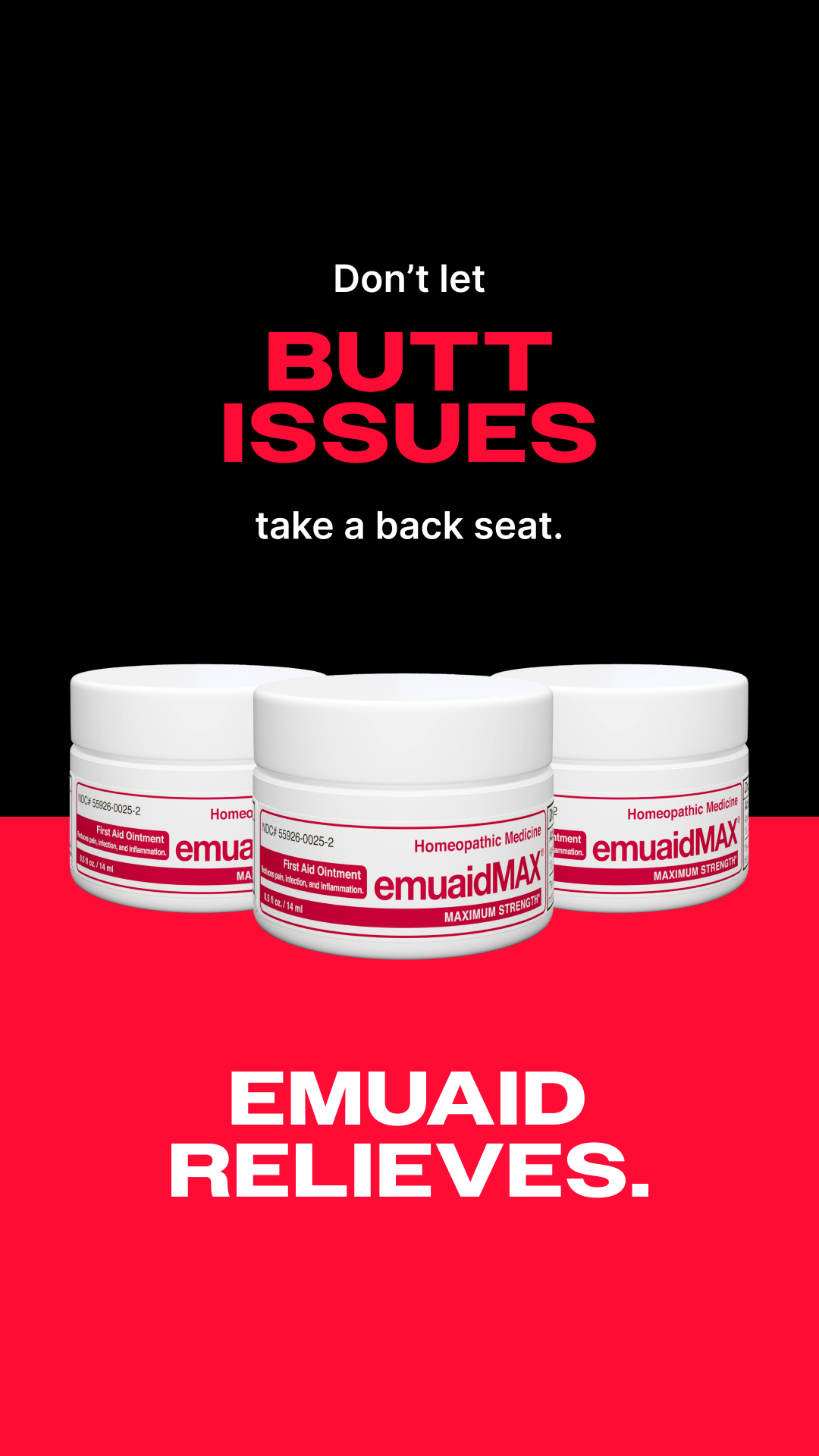 Emuaid Facebook ad