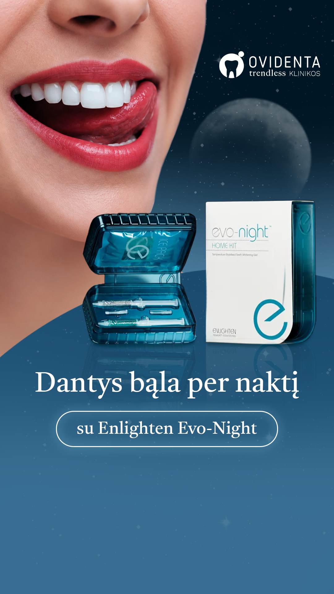 Ovidenta - Trendless odontologijos klinikos Facebook ad from Jul 18, 2026