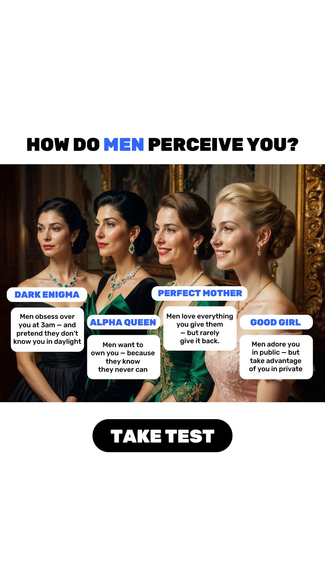 Personality Type Facebook ad