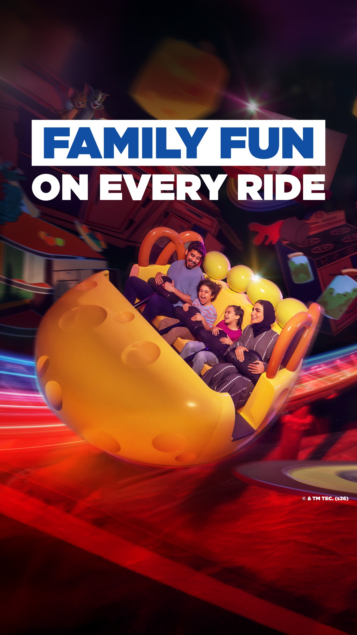 Warner Bros. World Yas Island, Abu Dhabi Facebook ad