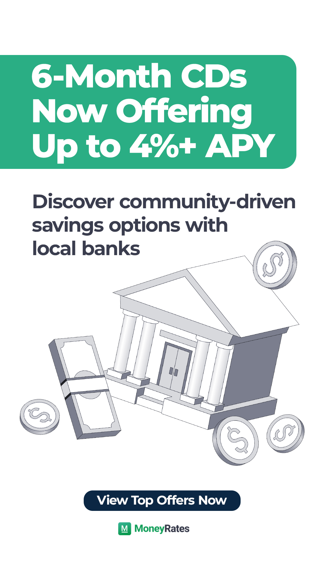 MoneyRates.com Facebook ad