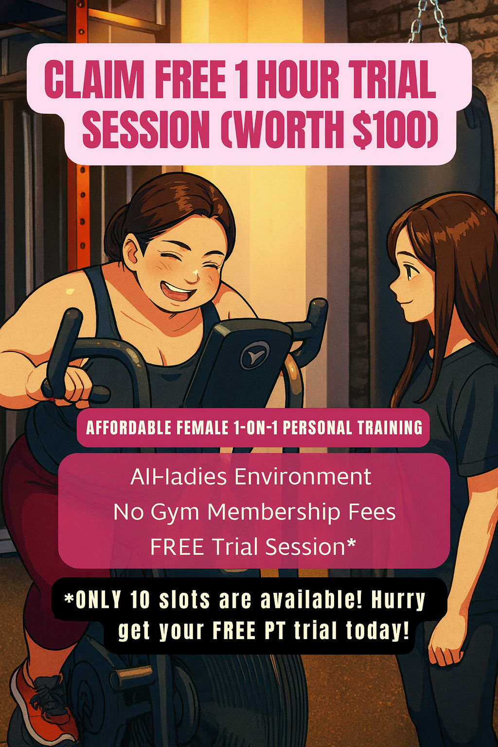 MSFIT Personal Training Facebook ad