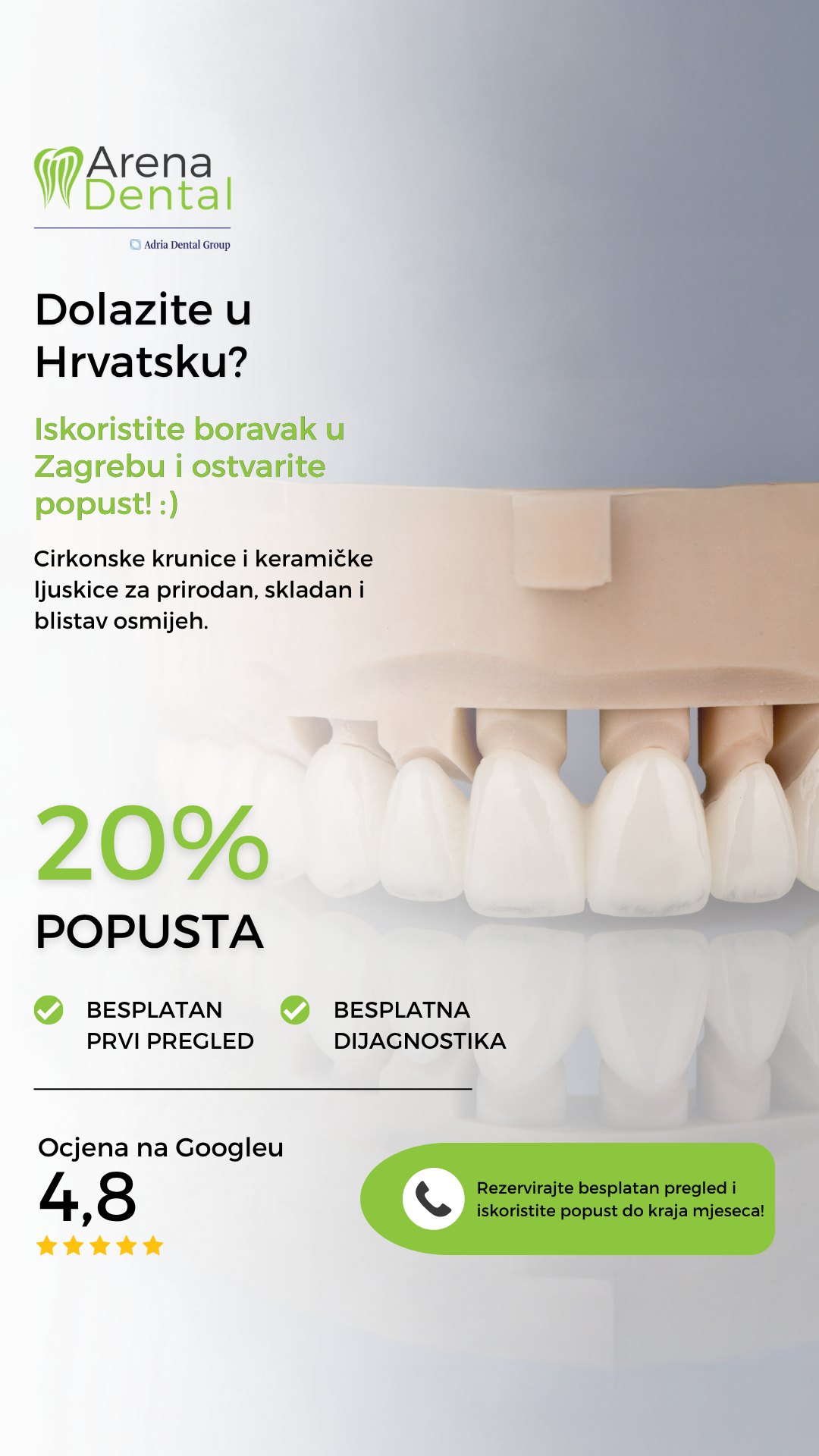 Arena Dental Facebook ad