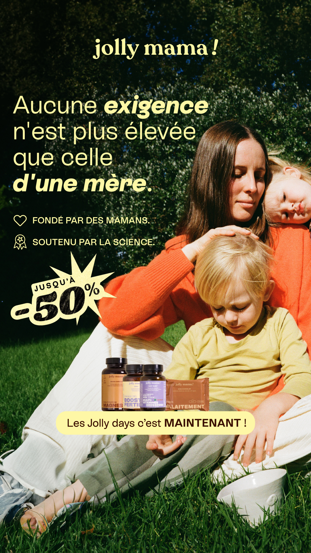 Jolly Mama Facebook ad