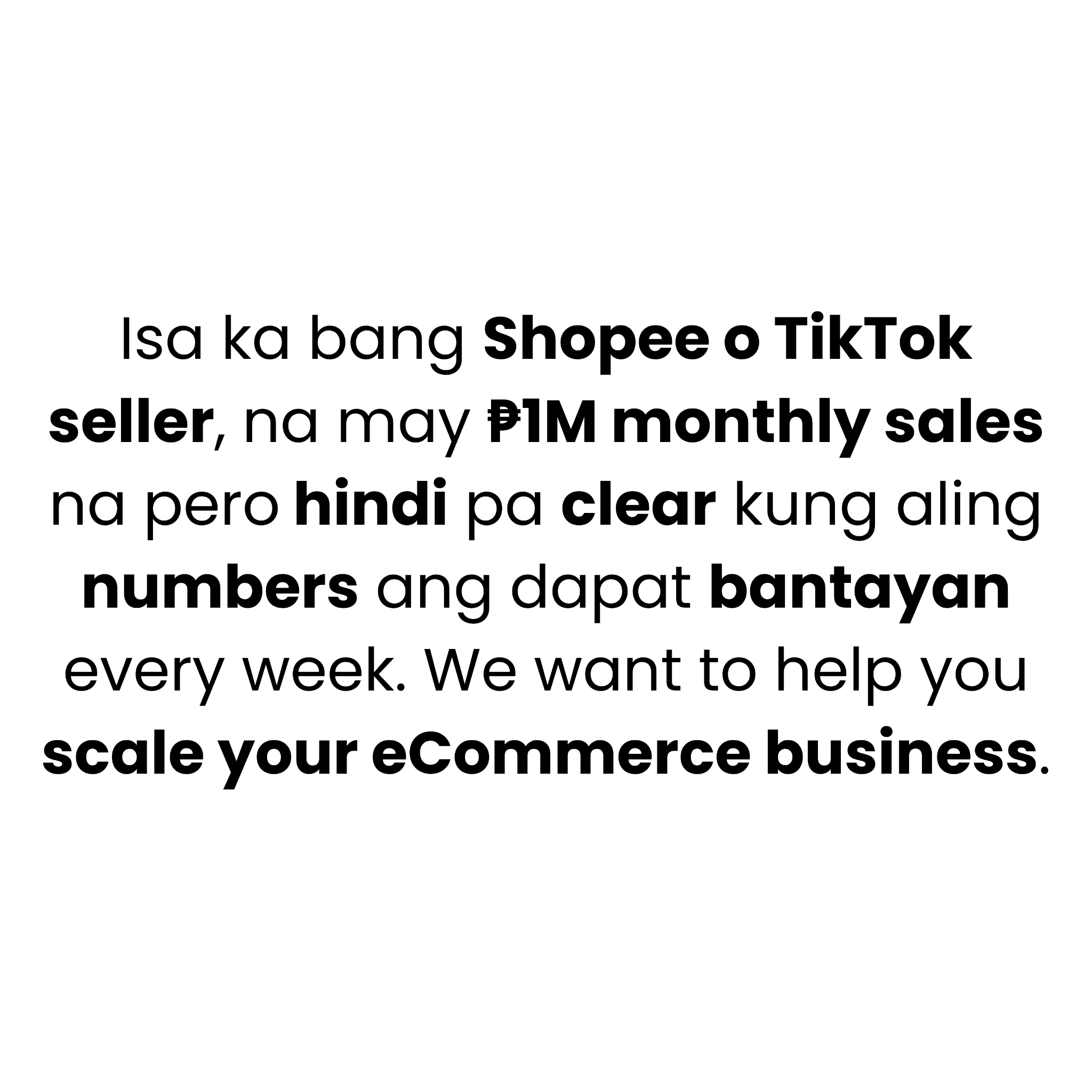 ECOM Accelerator Facebook ad