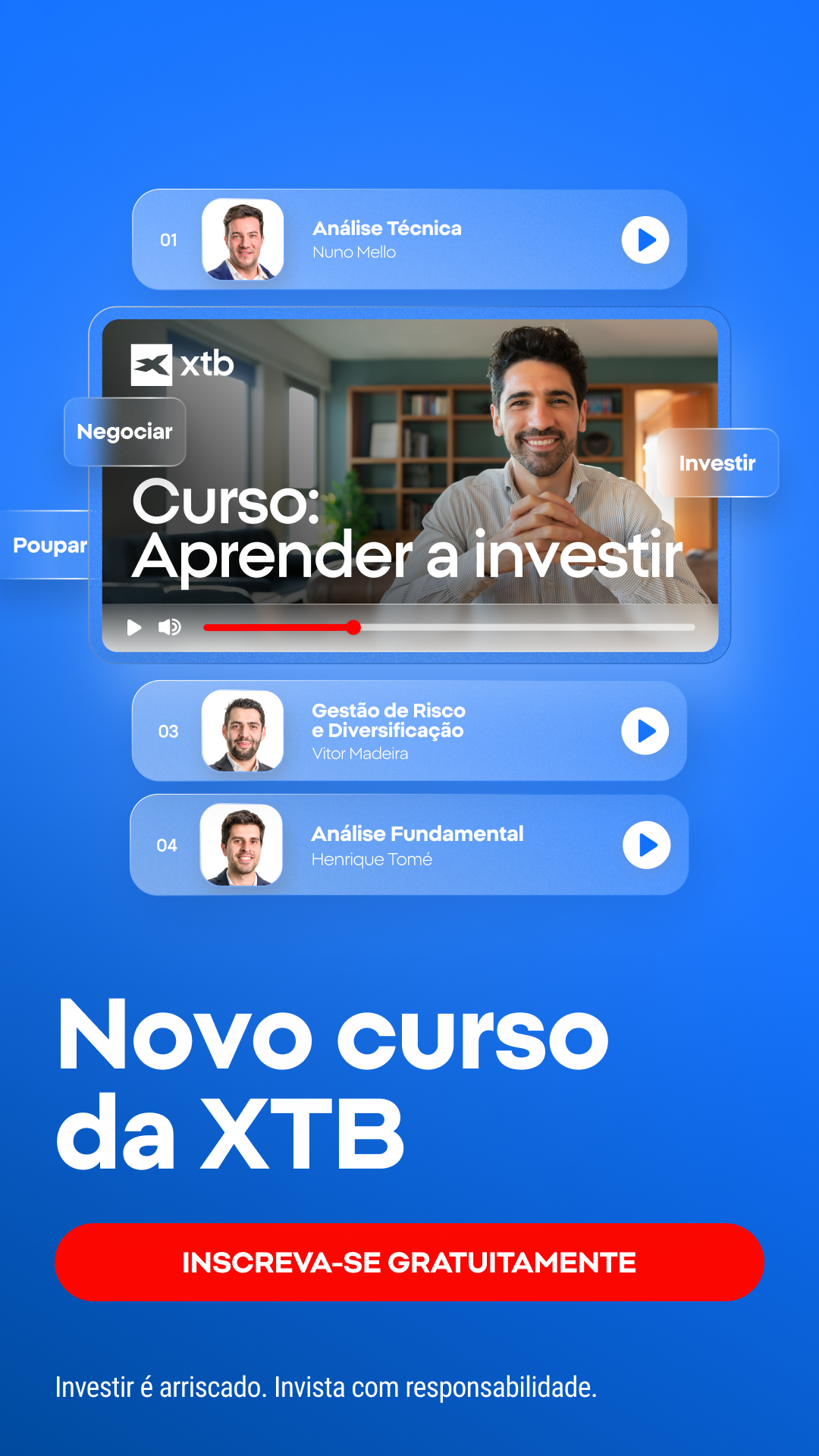 XTB Online Trading Facebook ad
