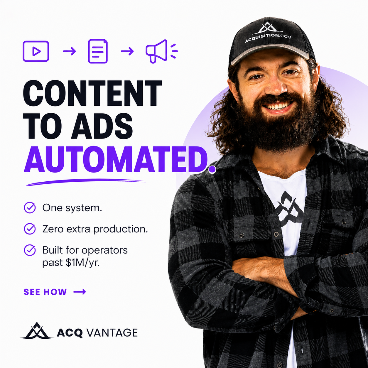 Alex Hormozi Facebook ad