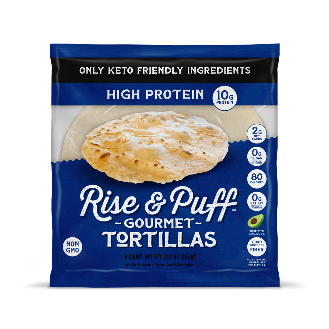 Rise & Puff Facebook ad: Think you can’t have healthy and delicious frozen…