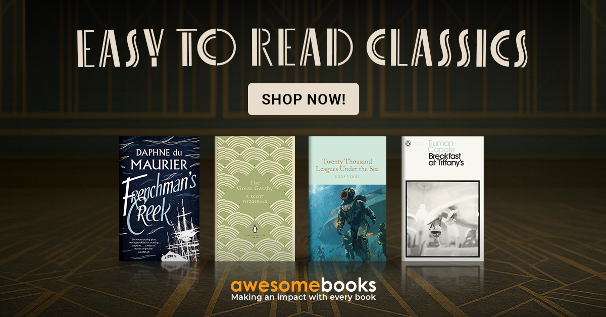 AwesomeBooks Facebook ad