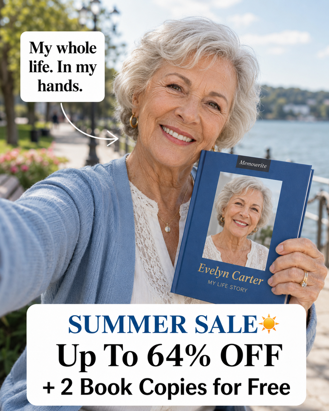 Memowrite Facebook ad