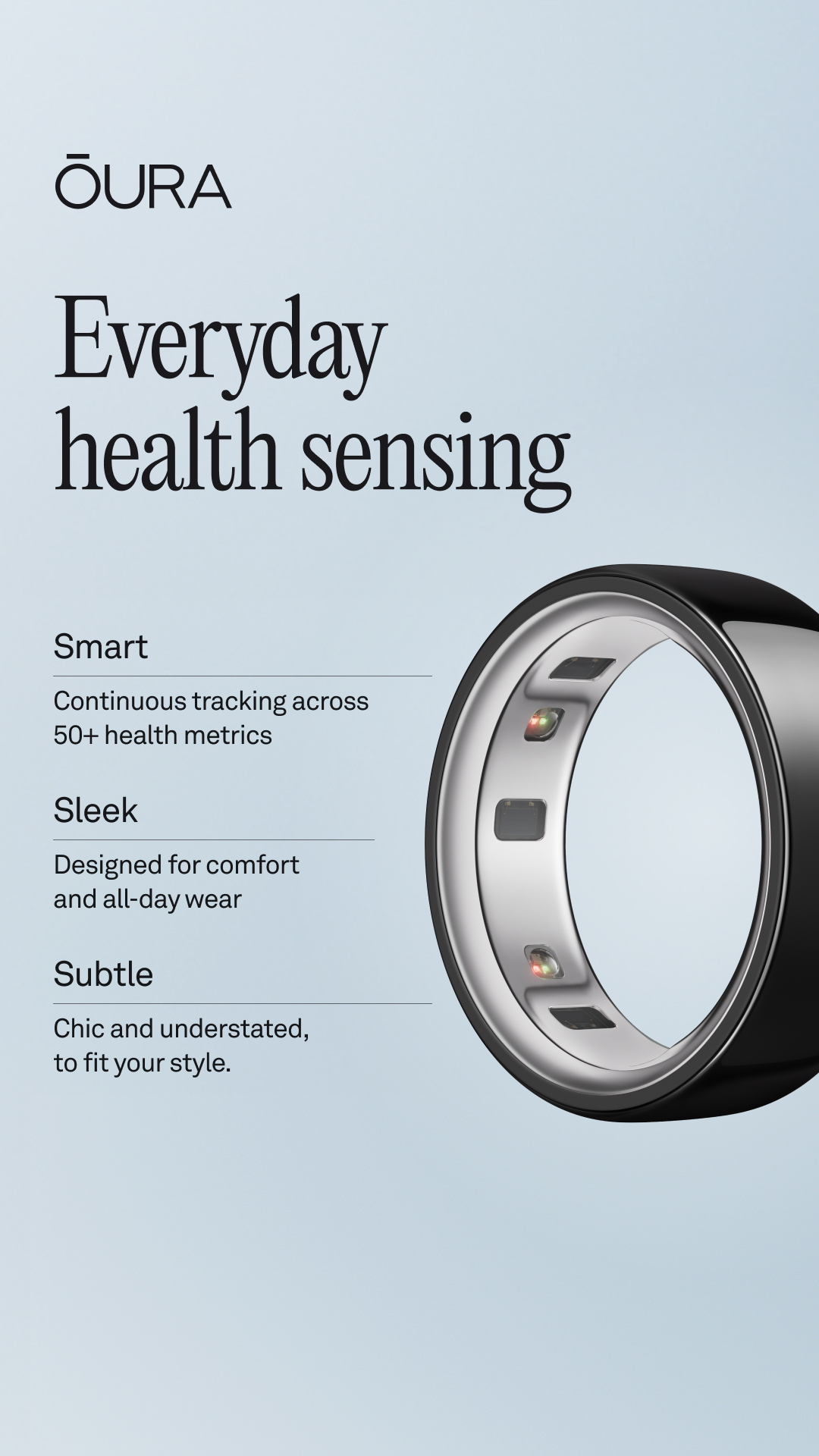 ŌURA Facebook ad