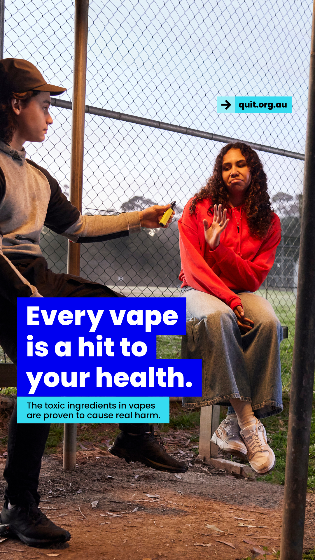 Quit Facebook ad