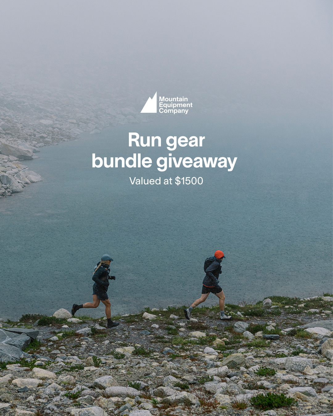 MEC Facebook ad: Win a run gear bundle